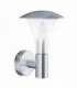 1 Light Outdoor Garden Wall Light Stainless Steel IP44, E27
