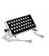 LED 28 Light Outdoor Wall Washer Light Aluminium IP65
