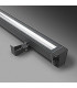 1 Light Outdoor Wall Washer Light Urban grey IP65