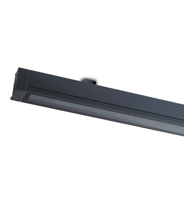 1 Light Outdoor Wall Washer Light Urban grey IP65