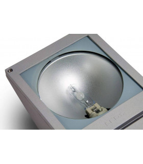 1 Light Outdoor Wall Washer Light Grey IP65