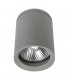 1 Light Outdoor Surface Mounted Ceiling Light Grey IP54, E27