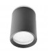 1 Light Outdoor Surface Mounted Ceiling Light Urban Grey IP54, E27
