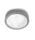 1 Light Small Outdoor Ceiling Light Grey IP65, E27