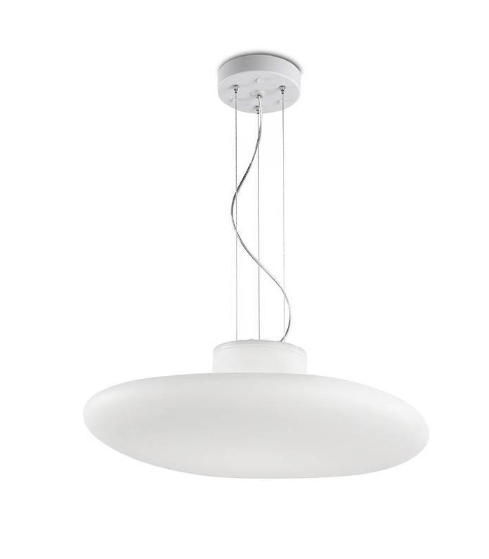 4 Light Outdoor Ceiling Pendant Light White IP44, E27