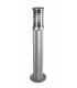 1 Light Outdoor Bollard Light Grey IP65