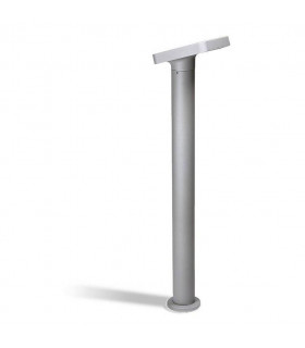 LED 8 Light Outdoor Bollard Light Grey IP54