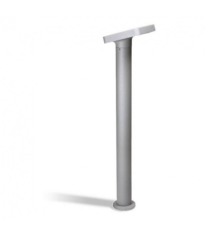 LED 8 Light Outdoor Bollard Light Grey IP54
