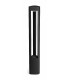 LED 1 Light Outdoor Bollard Light Urban Grey IP54