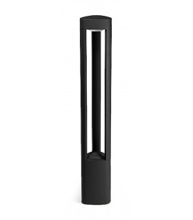 LED 1 Light Outdoor Bollard Light Urban Grey IP54