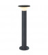 LED 1 Light Outdoor Bollard Light Urban Grey IP65