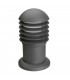 1 Light Small Outdoor Bollard Light Urban Grey IP44, E27