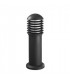 1 Light Medium Outdoor Bollard Light Urban Grey IP44, E27