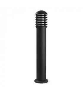 1 Light Large Outdoor Bollard Light Urban Grey IP44