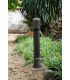 1 Light Large Outdoor Bollard Light Urban Grey IP44