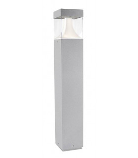 LED 4 Light Outdoor Bollard Light Grey IP54