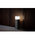1 Light Large Outdoor Bollard Light Urban Grey IP54, E27