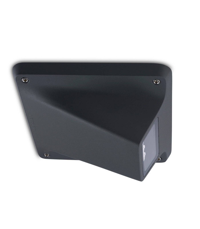 LED 4 Light Outdoor Bollard Light Urban Grey