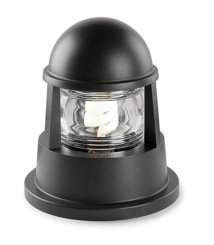 1 Light Outdoor Bollard Light Urban Grey IP65, E27