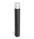1 Light Large Outdoor Bollard Light Urban Grey IP44, E27