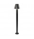 1 Light Outdoor Bollard Light Black IP54, E27