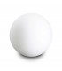 1 Light Small Outdoor Lamp Matt White IP44, E27
