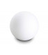 1 Light Medium Outdoor Lamp Matt White IP44, E27