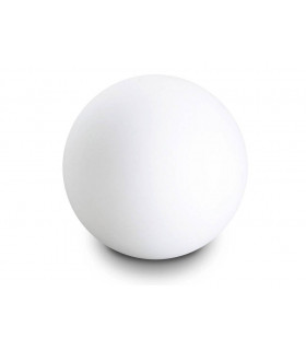 1 Light Medium Outdoor Lamp Matt White IP44, E27