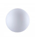 1 Light Medium Outdoor Lamp Matt White IP44, E27