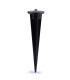 1 Light Outdoor Lamp Matt White IP44, E27