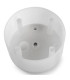 4 Light Outdoor Lamp Matt White  IP65, E27