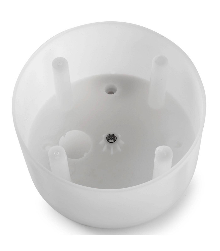 4 Light Outdoor Lamp Matt White  IP65, E27