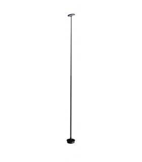 LED Outdoor Tall Lamp Black IP54