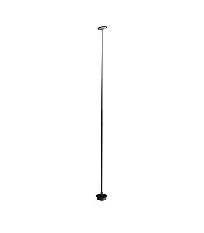 LED Outdoor Tall Lamp Black IP54