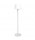 1 Light Outdoor Floor Lamp White IP44, E27
