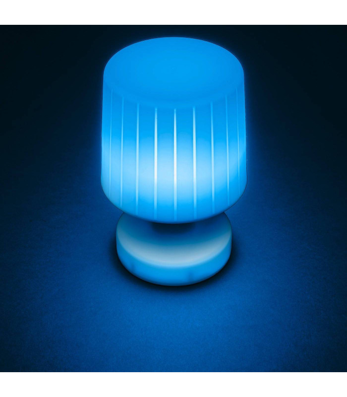 LED 1 Light RGB Lamp Outdoor Post Lantern White IP54