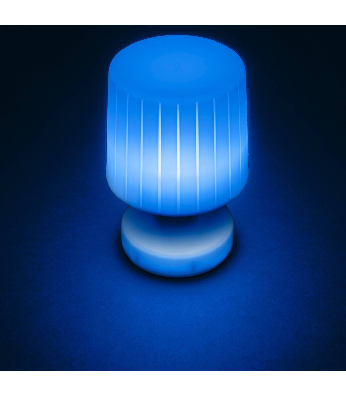 LED 1 Light RGB Lamp Outdoor Post Lantern White IP54