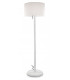 1 Light Outdoor Floor Lamp White IP44, E27