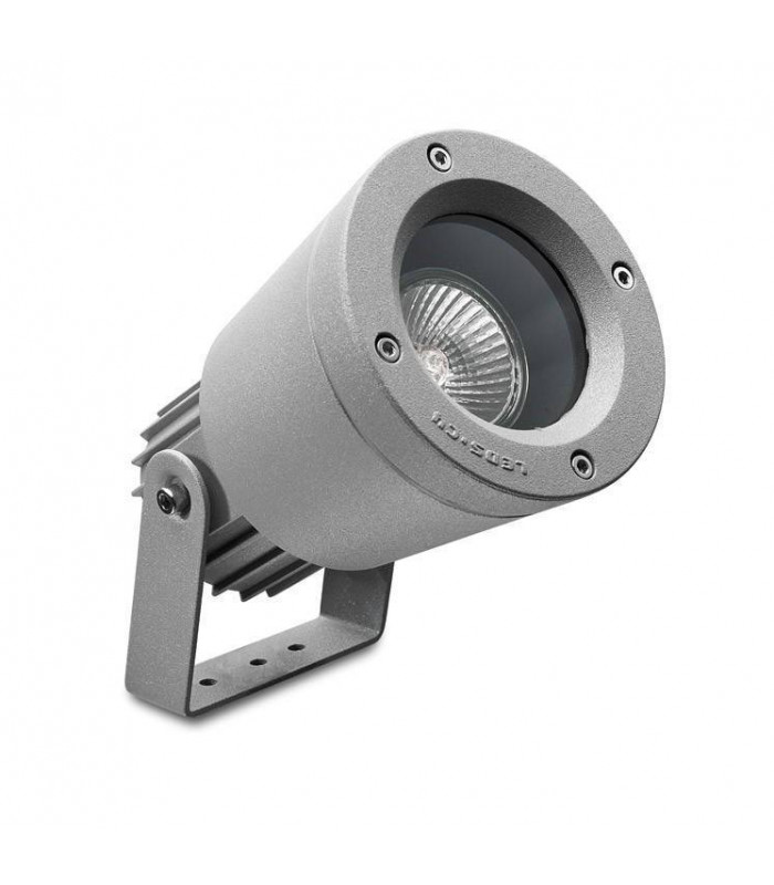 1 Light Outdoor Spotlight Grey IP65, GU10