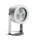 LED 3 Light Outdoor Spotlight Grey IP65