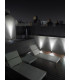LED 3 Light Outdoor Spotlight Grey IP65