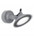 LED 1 Light Outdoor Spotlight Grey IP65