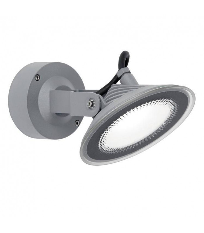 LED 1 Light Outdoor Spotlight Grey IP65