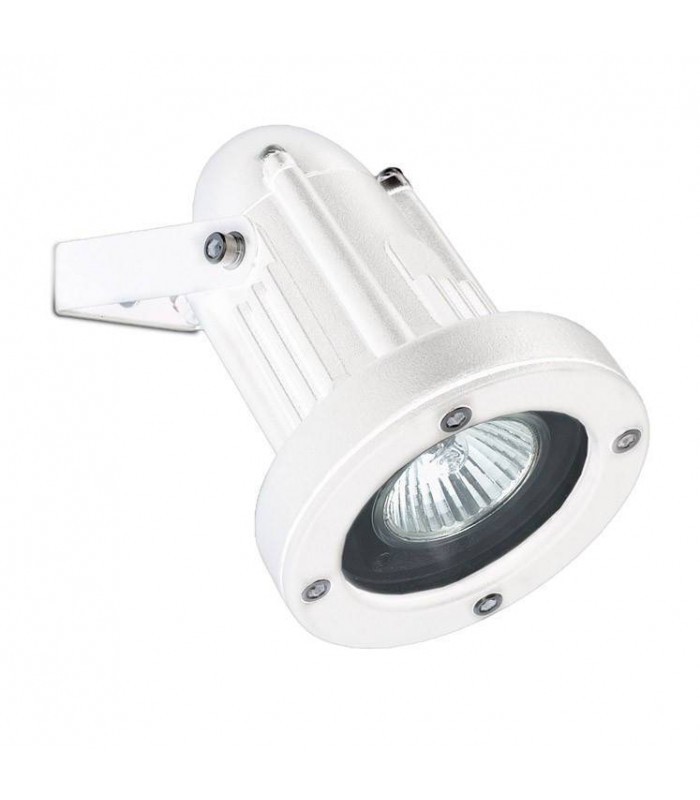 1 Light Outdoor Spotlight White IP65, GU10