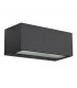 1 Light Outdoor Wall Light Urban grey IP54, E27