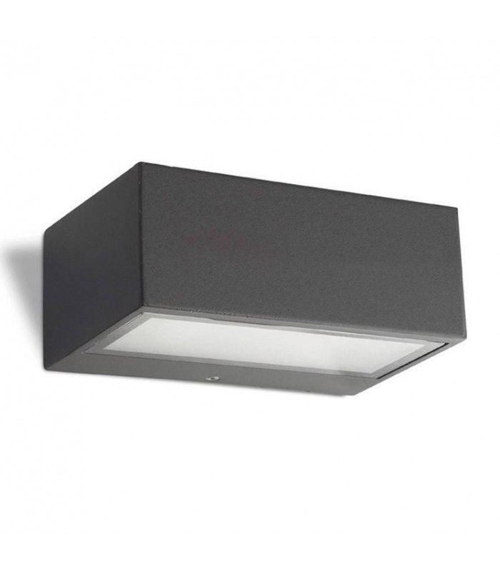 1 Light Outdoor Wall Light Urban grey IP44