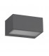 LED Outdoor Wall Light Urban grey IP44