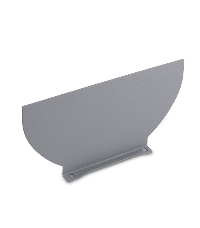 1 Light Outdoor Small Up Down Wall Light Grey IP65, E27