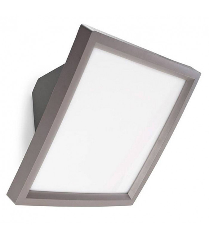 2 Light Outdoor Wall Light Grey IP65, E27