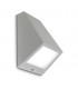 LED Outdoor Large Wall Light Grey IP54